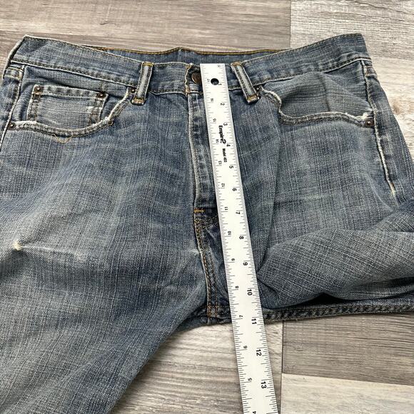 Levi's Vintage red tab Jeans - distressed Blue 33x30 - Picture 10 of 13